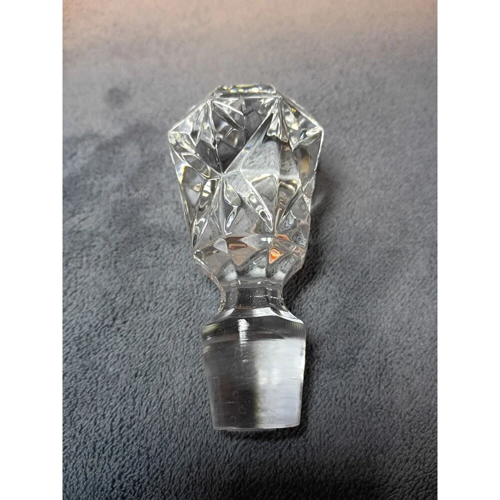 Bohemian 24% PbO Lead Crystal Decanter 12